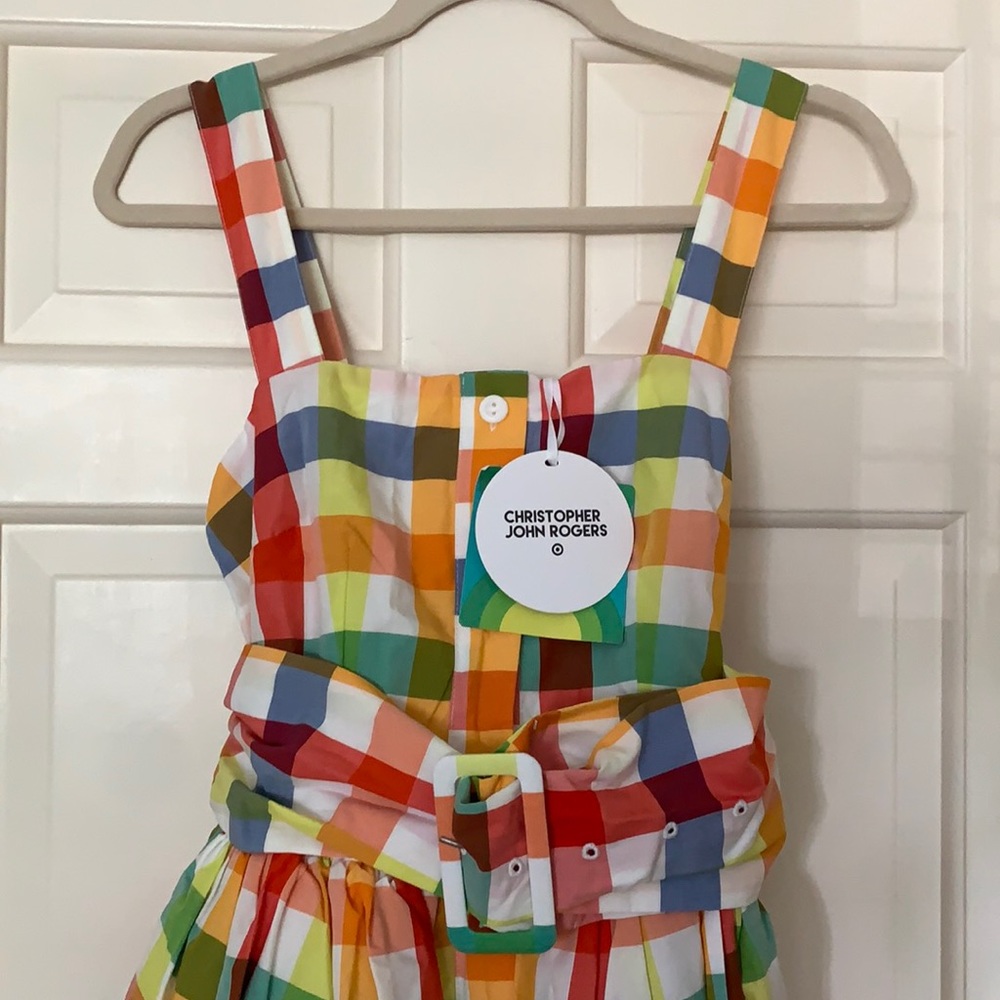 NWT Christopher John Rogers x Target, Plaid Dress